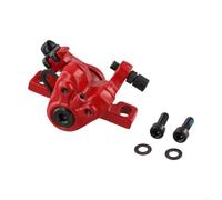 Compatible con Xiaomi para M365 Pro Pro2 Scooter eléctrico Freno de disco trasero Aleación de aluminio Sistema de parada de alto rendimiento Construcción de color rojo Fácil instalación Accesorio de