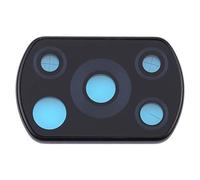 Compatible con Xiaomi Poco X3 NFC/Poco X3 M2007J20CG M2007J20CT cristal trasero portaobjetos carcasa lente + marco anillo trasero cámara cámara