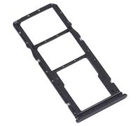 Compatible con Xiaomi Redmi Note 11 4G / Redmi Note 11S 4G Carro Bandeja tray porta tarjeta SIM 1 + SIM 2 + Soporte ranura ranura ranura memoria Micro SD Card (negro)