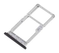 Compatible con Xiaomi Redmi Note 6 Pro Try Tray Bandeja para tarjeta Dual SIM Card SIM 1 + ranura SIM 2 o ranura para lector de memoria Micro SD (negro)