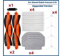 Compatible con Xiaomi Robot Aspirador S10 S12 T12 B106GL Accesorios Cepillo Lateral Principal Filtro Mop