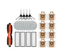 Compatible Con Xiaomi, Robot Aspirador X20 Max/D109GL, Piezas, Accesorios, Cepillo Principal, Cepillo Lateral, Filtro, Mopa, Paño, Bolsa For Polvo, Reemplazo(25pcs)