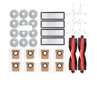 Compatible Con Xiaomi, Robot Aspirador X20+/X10+ Plus, Piezas, Accesorios, Cepillo Lateral Principal, Filtro, Mopa, Paño De Repuesto(32pcs)