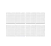 Compatible con Xiaomi Robot Vacuum S20 / D106, accesorios cepillo lateral principal, filtro Hepa, trapeador, bolsa de polvo, piezas de repuesto (caqui oscuro)