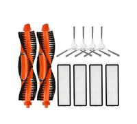 Compatible con Xiaomi Robot Vacuum S40C/E101 Accesorios Cepillo Principal Lateral Filtro HEPA(Gold)