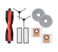 Compatible con Xiaomi Robot Vacuum X20 Max / D109GL Piezas de aspiradora Rodillo principal Cepillo lateral Filtro HEPA Paño de fregona Bolsa for polvo(MULTI)