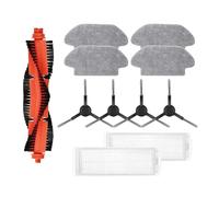 Compatible con Xiaomi, S10 S12 T12 B106L STYJ02YM Viomi V2 SE Cepillo Lateral Principal Filtro Mop(Set A)