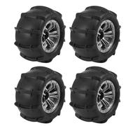 Compatible con Xinlehong Q901 Q902 Q903 9130 9136 9137 9138 para Hosim 1/16 RC Car Upgrade Parts 4 Piezas 85 Mm Snow Sand Wheel Tire Neumáticos RC