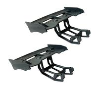 Compatible con XLF X-03 1/10 Control Remoto Sin Escobillas Camión Coches Mejoras Piezas Modificación Accesorios 2X ala Trasera Piezas Coche RC