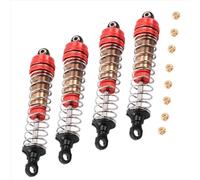 Compatible con XLF X-03 X-04 1/10 Accesorios para Mejoras De Camiones Y Coches Teledirigidos 4 Amortiguadores Metálicos Piezas Coche RC