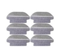 Compatible con XMI Mijia Mi Robot aspirador-mopa Pro STYTJ02YM 2S / 3C / Conga 3490 Viomi V2 PRO V3 SE Cepillo Lateral principal filtro Hepa pieza de fregona(Light green)