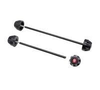 Compatible Con XSR700 XSR900 2016-2022, Protector Deslizante De Choque De Horquilla De Eje Delantero Trasero De Rueda De Motocicleta(XSR Front Rear RED)