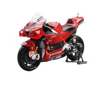 Compatible Con Yamaha, 2018 Factory Racing Team YZR M1# 21# 25 1:18 Modelo De Motocicleta Metal Die Casting Vehículo Colección Adornos Regalo Coche Simulado(Red)