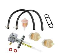 Compatible con Yamaha Blaster 200 YFS200 XT600 XT350 TTR 125 250 WR 250F 400F 450F. Incluye interruptor de válvula de combustible Depósitos de combustible para moto