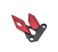Compatible Con Yamaha NMAX155 NMAX 155 N MAX CNC, Protector De Pinza Delantera Y Disco Freno Trasero Guardia del Disco de Freno Delantero(Rouge)