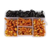 Compatible Con Yamaha Para FZ1 Team 2010 Para R C 2003 Para FZ6 2004 2005 2006 2007 2008 2009 195 Piezas Kit De Tornillos Carenado Motocicleta