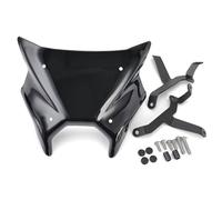 Compatible Con Yamaha Para MT-09 2024-2025 Parabrisas Motocicleta Deflectores Viento Accesorios Flujo Aire Parabrisas moto deflector(Black)