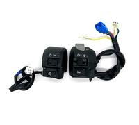 Compatible Con YAMAHA Para YBR125 YBR250 2002-2013 7/8" 22 Mm 1 Par Interruptores Motocicleta Bocina Faros Delanteros Luces Carretera Cruce Luz Arranque Clausor Moto