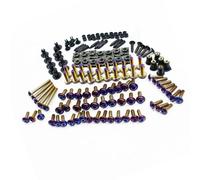 Compatible Con Yamaha Para YZF-R6 1999 2000 2001 Kit De 195 Piezas De Pernos De Carenado De Motocicleta, Arandelas, Llaves, Clips De Sujeción Y Tornillos. Tornillos Pernos