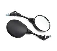 Compatible con Yamaha para YZFR1 para R1M para FAZER600 para FZX700 para R6S Redondo 10MM Scooter Accesorios De Espejo Retrovisor Plegable para Motocicleta Espejo Retrovisor Motocicleta
