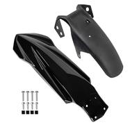 Compatible con Yamaha Tenere700 Guardabarros Delantero Guardabarros Guardabarros 2019-2025 Funda de Horquilla Moto(Black Set)