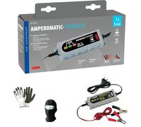 Compatible con Yamaha X MAX 125 Cargador DE BATERÍA para Moto Scooter Quad Boats Camper LAMPA 70178 Mantenimiento Actual 6/12V-0,55/1A Universal para BATERÍAS DE Plomo,SM,Gel,AGM