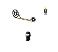 Compatible con Yamaha XT R 660 2004-2015 Kit TRANSMISION para Moto Cadena Did 520VX3 LUN 110 ESLABONES, PIÑON DE Acero P520-Z45, PIÑON P520-Z15 ESPECIFICO para Moto