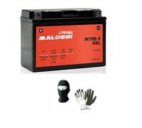 Compatible con Yamaha YP Majesty (SH051) 400 da Anno 2007 al 2008 BATERÍA YB9B-BS MALOSSI DE Gel MT9B-4 SUMINISTRADA Lista Y CARGADA para SU Uso 8 AH AMPERIOS 12 VOLTIOS 150X68X105MM