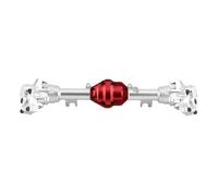 Compatible con YiKong YK4082 YK4083 para Absima para Yucatan CR1.8 1/8 RC Crawler Car Piezas De Metal Delantero Trasero Portal Eje Carcasa Cubierta De Engranaje Ejes Delantero Trasero RC