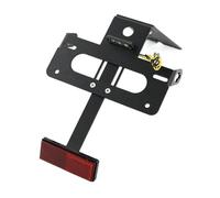 Compatible con YZF-R125 2014-2020 2021 2022 2023 2024 YZF R125 Soporte de Placa de matrícula for eliminación de la Cola Trasera(with Reflector)
