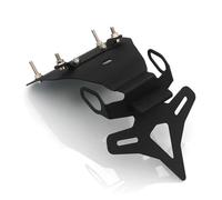 Compatible con YZF-R3 YZF-R25 MT-25 MT-03 YZF R3 /R25 MT 03/25 MT03 MT25 Soporte for matrícula y Guardabarros for Motocicleta(Black)