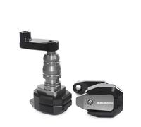 Compatible Con Z1000SX Z1000 SX 2017-2019 Marco De Protección Contra Caídas Para Motocicleta Deslizador Carenado Protector De Almohadilla De Choque Resistente A Caídas(Gris)