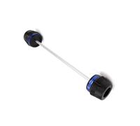 Compatible Con Z750 2006 2007 2008 2009 2010 2011 2012 Protector Deslizante Del Marco De La Horquilla De La Rueda Delantera Deslizador De Choque De La Horquilla Del Eje Moto Deslizador De Cuadro(Blue)