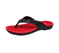 Compatible con zapatos de moto para hombre 43 - Chanclas de masaje; zapatos de hombre, tallas grandes, zapatos de playa transpirables; sandalias informales para exteriores, chanclas negras para mujer