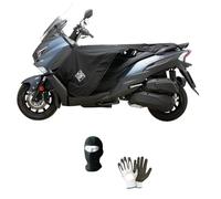 Compatible con Zontes 350E apto del año 2023 al 2024 cubrepiernas Termoscud Tucano Urbano Easy E29 Manta térmica acolchada impermeable de tres capas para scooter sin plataforma plana