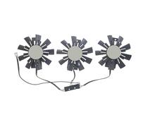 Compatible Con ZOTAC, GTX980Ti AMP EXTREME GA92S2U DC12V 0.46A Ventilador De Refrigeración De Tarjeta Gráfica(3pcs)