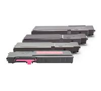 Compatible Dell 593-BBBQ - 593-BBBR / Y5CW4 Toner Pack Ahorro 4 uds. (Negro, Cian, Magenta, Amarillo)