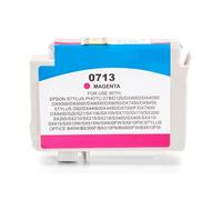 Compatible Epson C13T07134010 / C13T07134012 / T0713 Cartucho de tinta Magenta