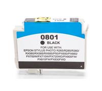Compatible Epson C13T08014010 / T0801 Cartucho de tinta Negro