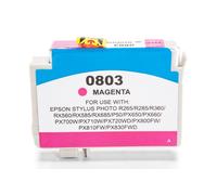 Compatible Epson C13T08034010 / T0803 Cartucho de tinta Magenta
