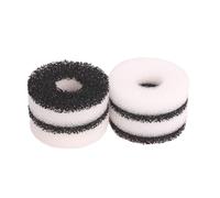 Compatible Filter Foam Carbon Ring Service Kit Fit for Biorb Filter (4x Foam, 4x Carbon Foam)