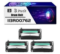 Compatible for 113R00762 Drum Unit for Phaser 4600 4620 4622 Printers, with Chip High Yield 90000 Pages, Durability/43(3 Pack Black)