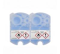 Compatible For Braun Cartuchos De Recambio Clean & Renew CCR4 CCR2, Líquido De Limpieza Para Afeitadoras. Eliminando Restos De Pelo Y Partículas De Piel(Pack Of 2)