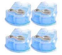 Compatible For Braun. Cartuchos De Recarga De Limpieza Y Renovación CCR2 CCR4, 170 Ml De Líquido Limpiador Para Cuchillas De Afeitar, Aroma A Limón(Pack Of 4)