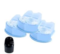 Compatible For Braun. Shaver Care 3 En 1 Cartuchos De Recambio Para El Centro De Limpieza Y Carga Inteligente, Limpiador De Afeitadora Eléctrica Hombre, Aroma Fresco De Limón