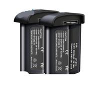 Compatible For Canon, For EOS R3 1DX Mark Ⅱ 1DS Mark Ⅲ 1D Mark Ⅲ 1D Mark Ⅳ 1DX Cámara LP-E19 Cargador De Batería(2 Battery)
