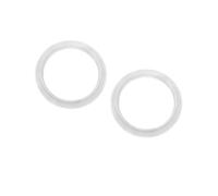 Compatible For Delonghi， EC680 EC685 EC695 EC820 EC850 EC860 EC9335M EC9355M EC9665M ，2pcs Silicone Gasket Coffee Maker Sealing Ring(2 pieces White,EC680)