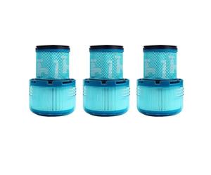 Compatible for Dyson, V15 V11 SV14 Filtro Lavable Inalámbrico Stick Aspiradora Repuestos Hepa Post Filter Clean Reemplazo Parte(3pcs)