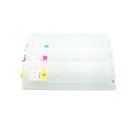 Compatible for Epson, T05B T05B1 Cartucho de Tinta Recargable vacío sin Chip for WF-C878R WF-C879R T05B2 T05B3 T05B4, un Juego de 4 Colores KCMY