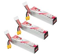Compatible for GNB 3S 550mAh 100C/200C 11.4V ，Lipo Battery Rechargeable Battery ，Compatible for RC Car Boat RC ，Helicopter Quadcopter FPV Racing Drone(3PCS 3S 550mAh 100C)